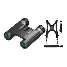 PENTAX - A-Series 10x25 AP WP Binoculars with Harness and Lens Cleaning Pen
