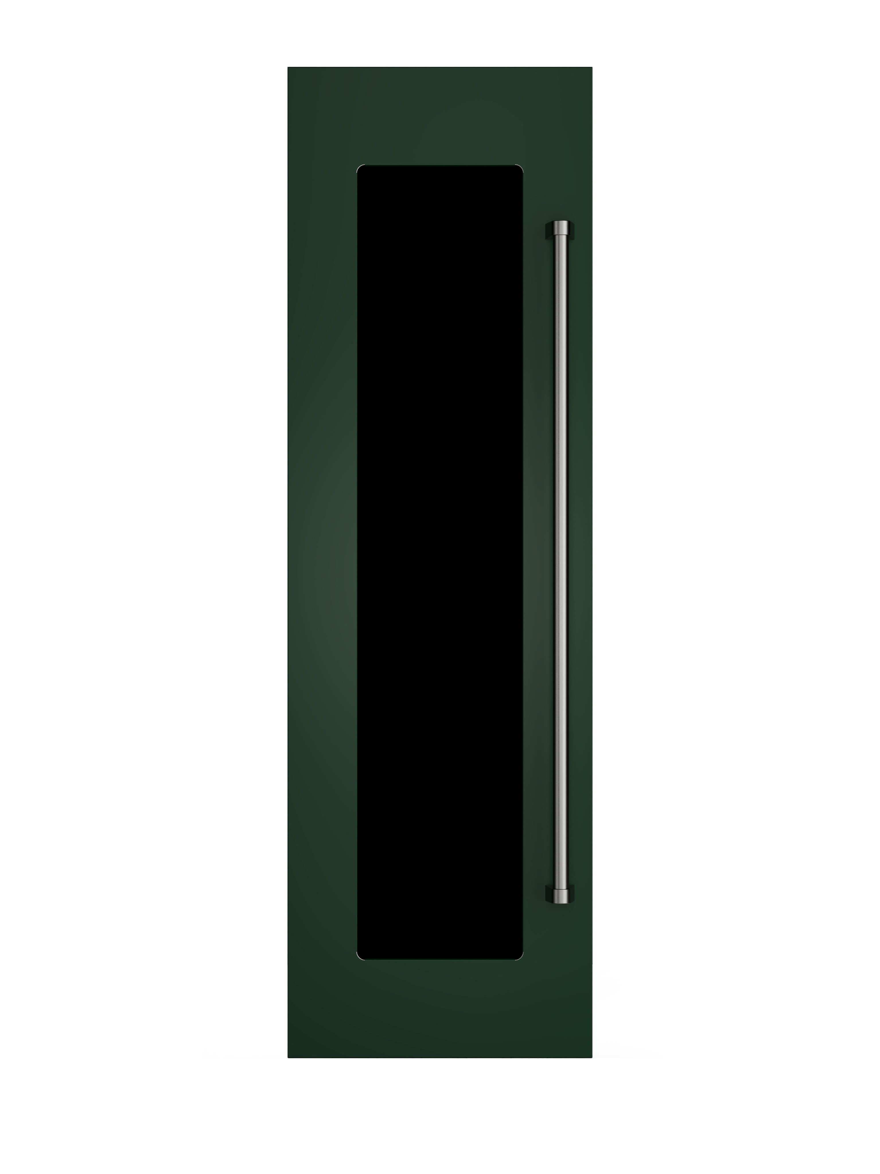 Front. Viking - 24"W. Integrated Wine Cooler Door Panel  for Viking Model FDWCIC7240R - Ivy Left Hinge - Ivy.