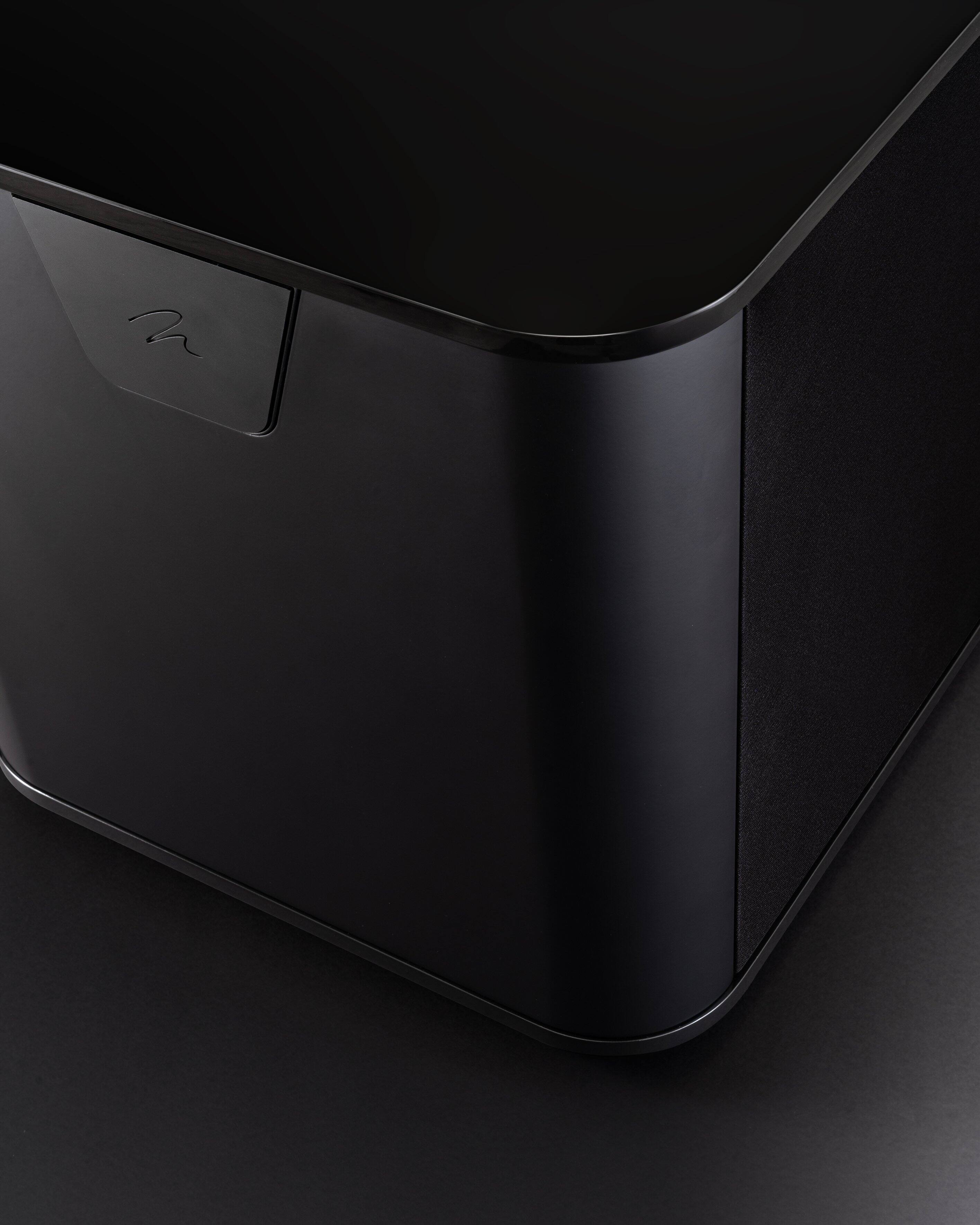 Alt View 24. MartinLogan - Depth 212, Dual 12” 2.2kW Powered Subwoofer, with BalancedForce Technology, Sub Control App, and Wireless Built-In - Gloss Black.