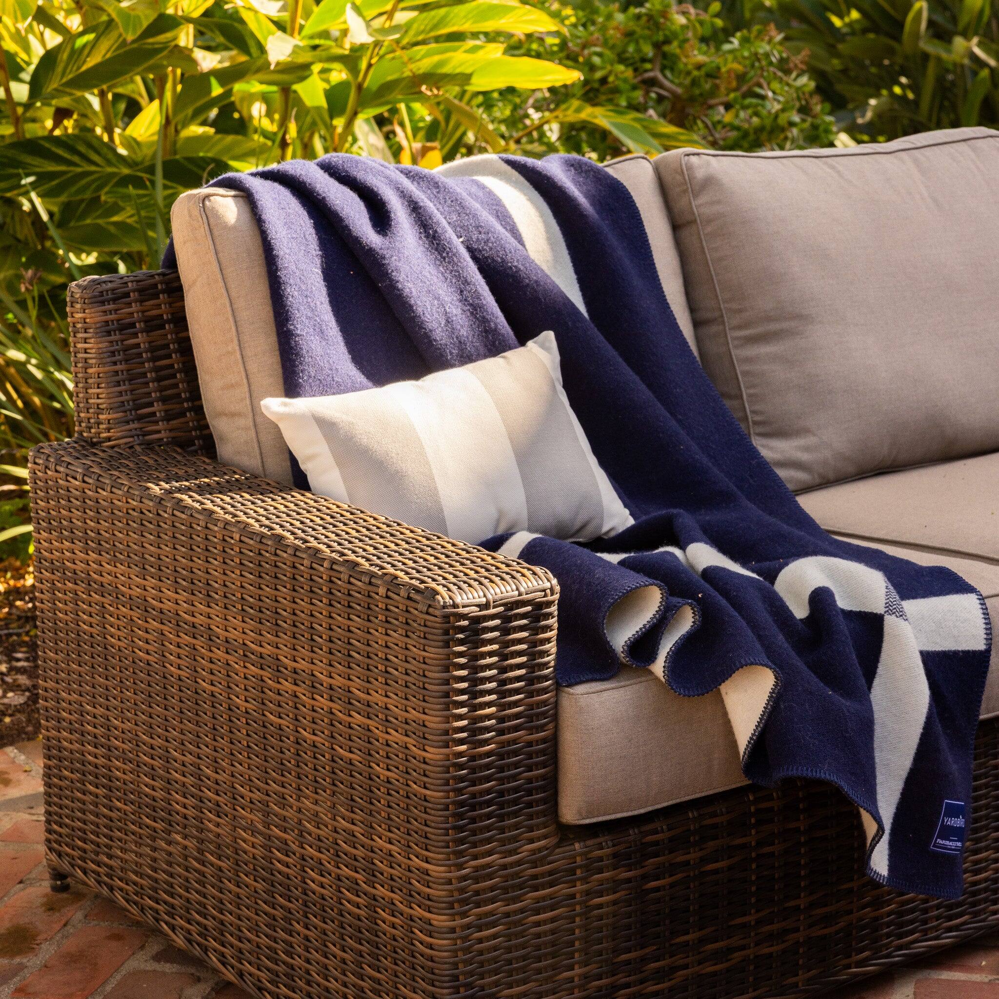 Alt View 5. Yardbird® - Langdon Outdoor Sofa - Shale.