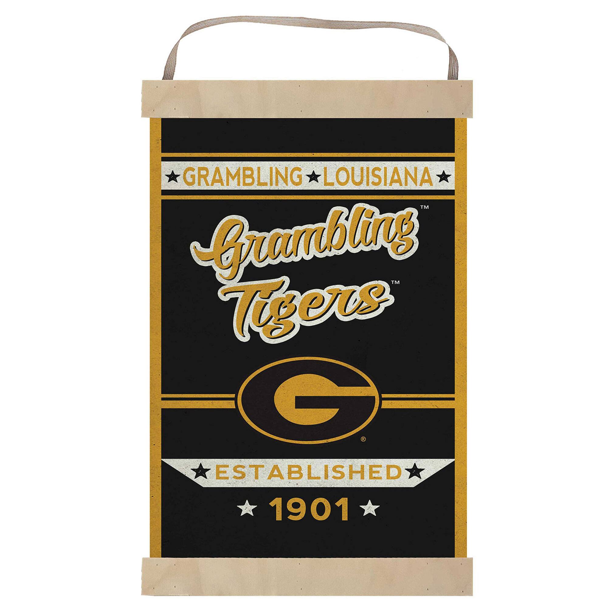 GRAMBLING LOUISIANA  
Grambling Tigers  
ESTABLISHED 1901