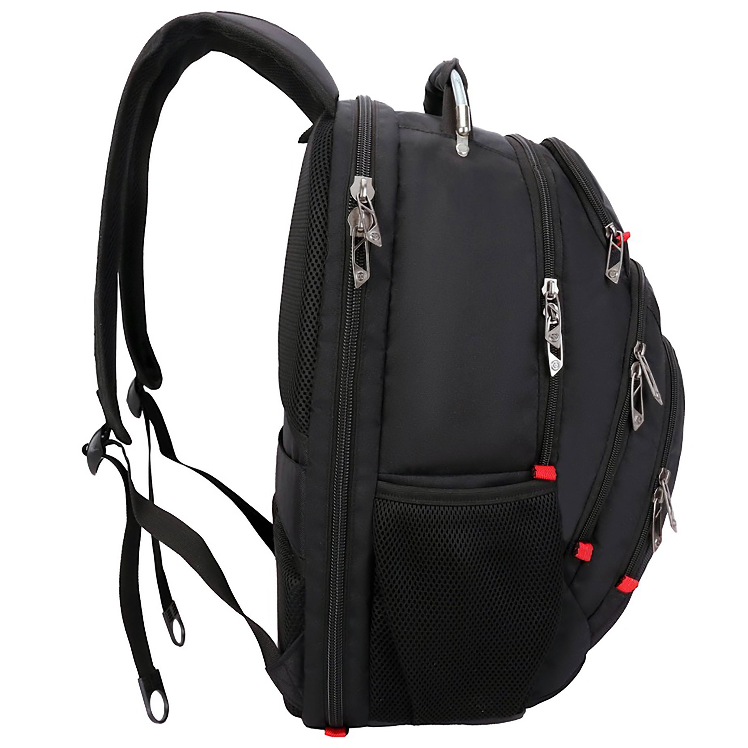 Alt View 11. Swissdigital Design - Pixel Backpack - Black.