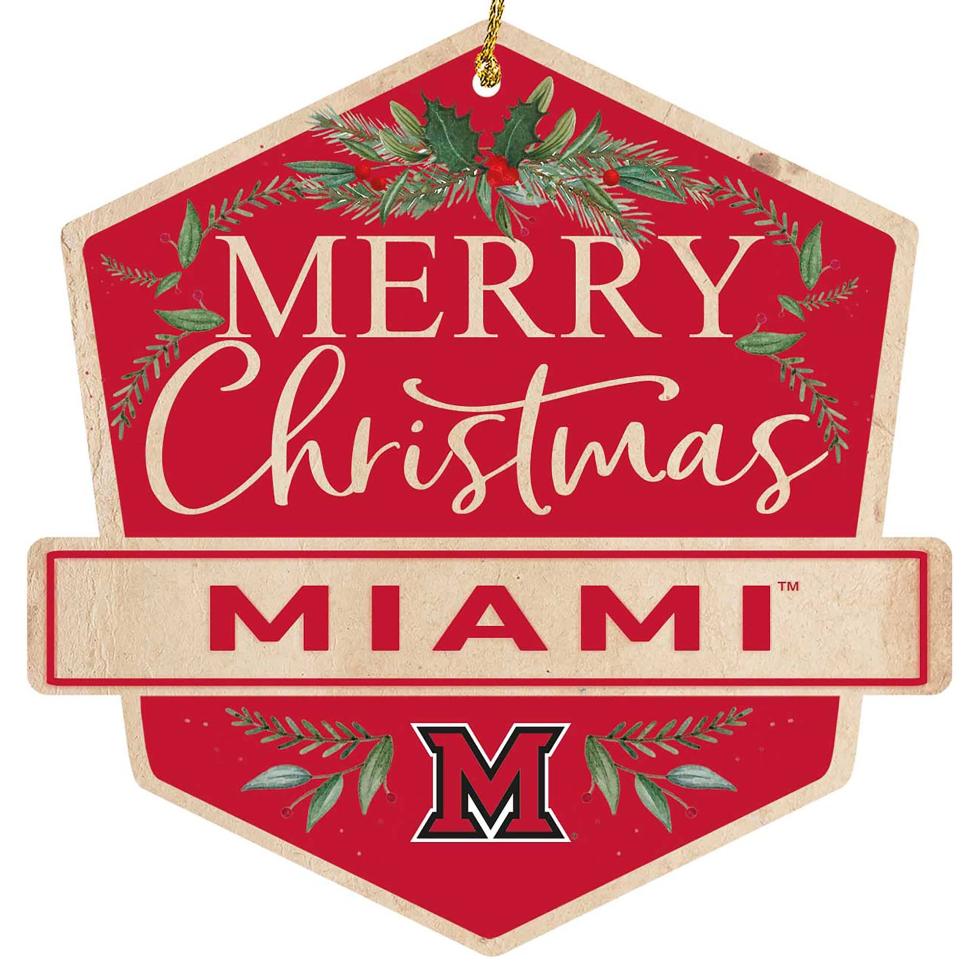 MERRY Christmas  
MIAMI  
M