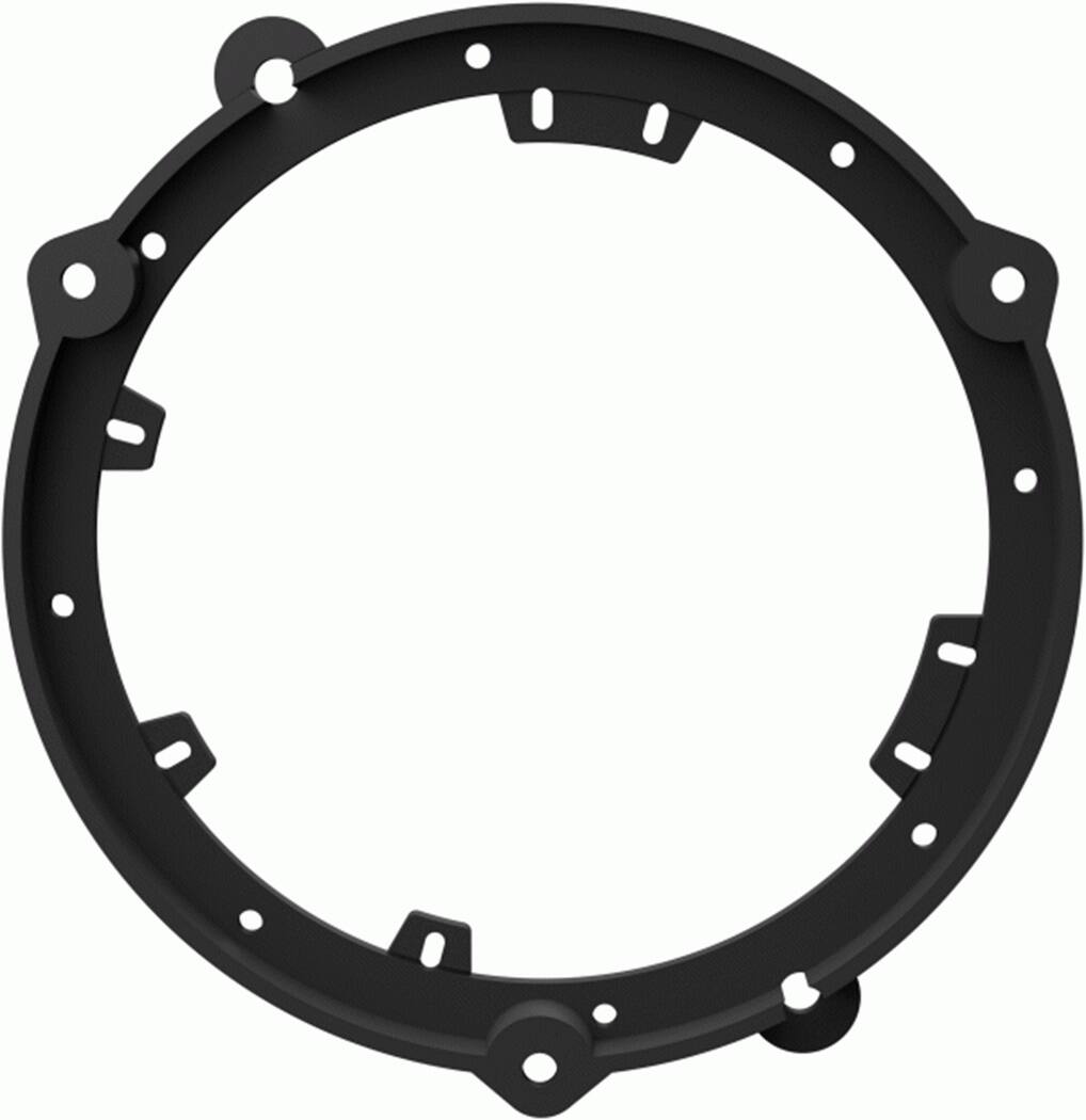 Alt View 13. Metra - Speaker Adapter Plate for Hyundai Accent 2018-2022 and Select KIA 2005-Up (2-Pack) - Black.