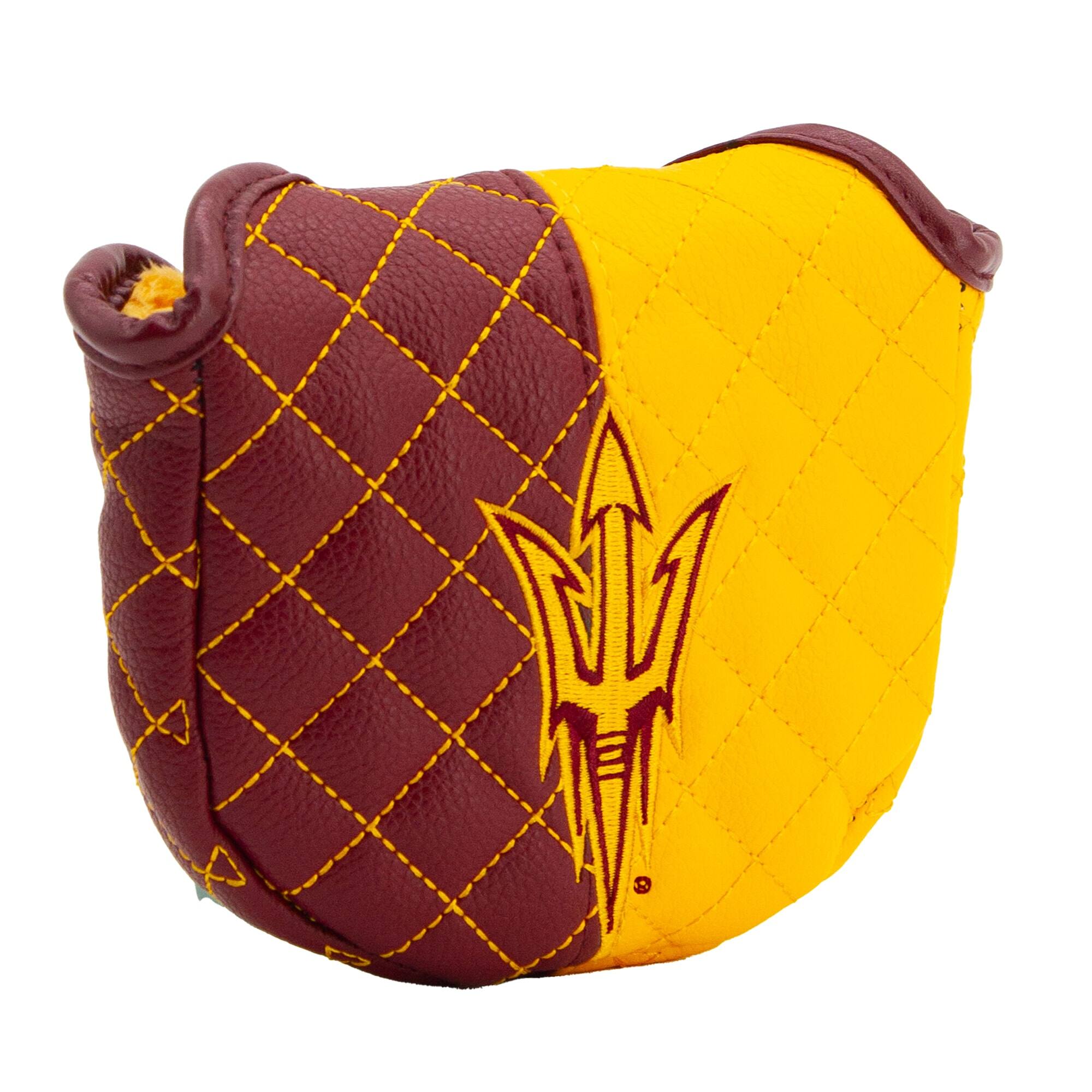 Alt View 2. Team Golf - Arizona State Sun Devils Quilted Mallet Putter Cover - Multicolor.