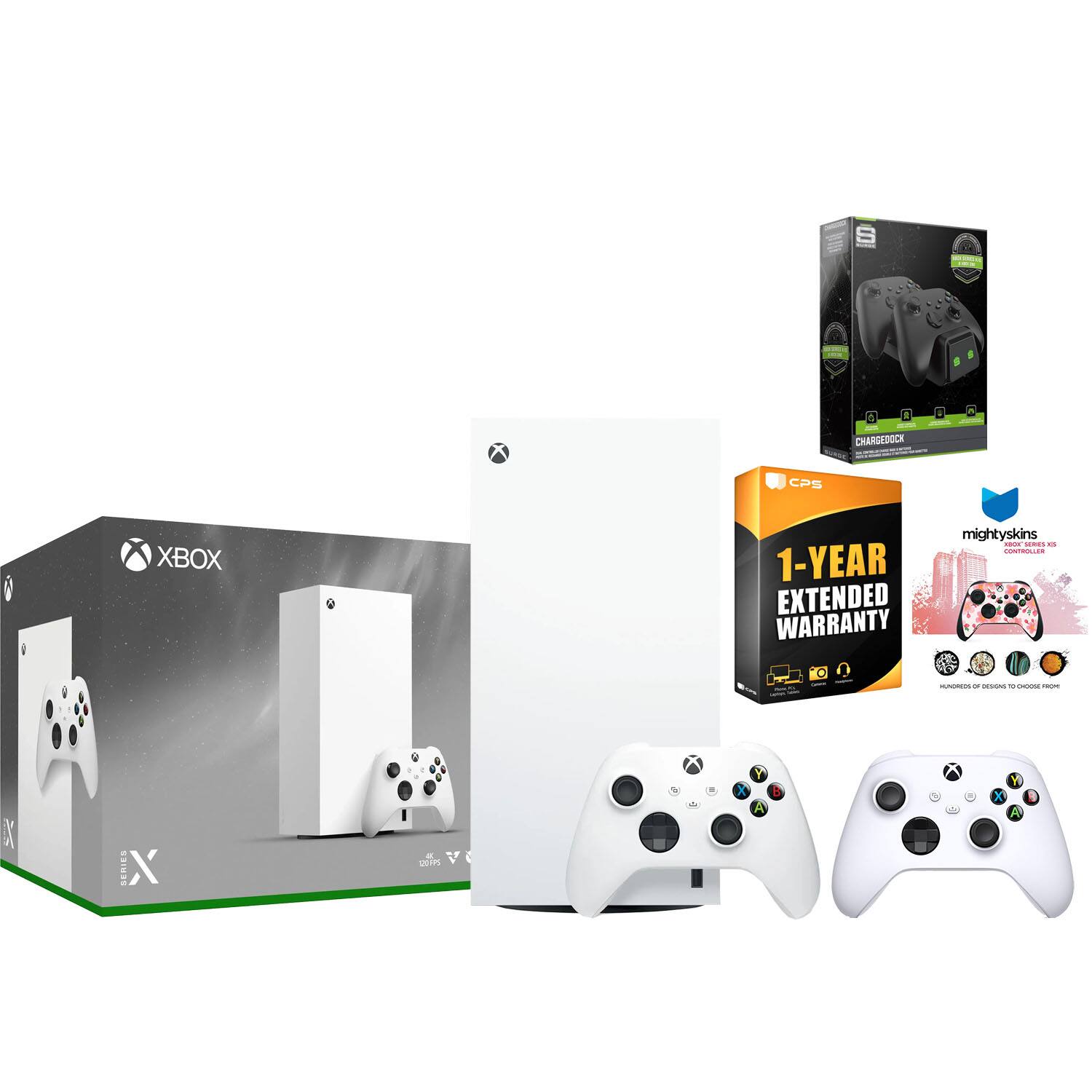 S - i - - CHARDEDOCK a | - CPS XBOX 1-YEAR EXTENDED WARRANTY mightyskins - -... - des  O - -. C- - C : X SERIES X  - WTH - Y A uie Y x A a