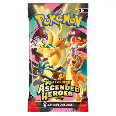 Pokmon - Pokemon ME2.5 Ascended Heroes Booster Pack Pokmon - Pokemon ME2.5 Ascended Heroes Booster Pack