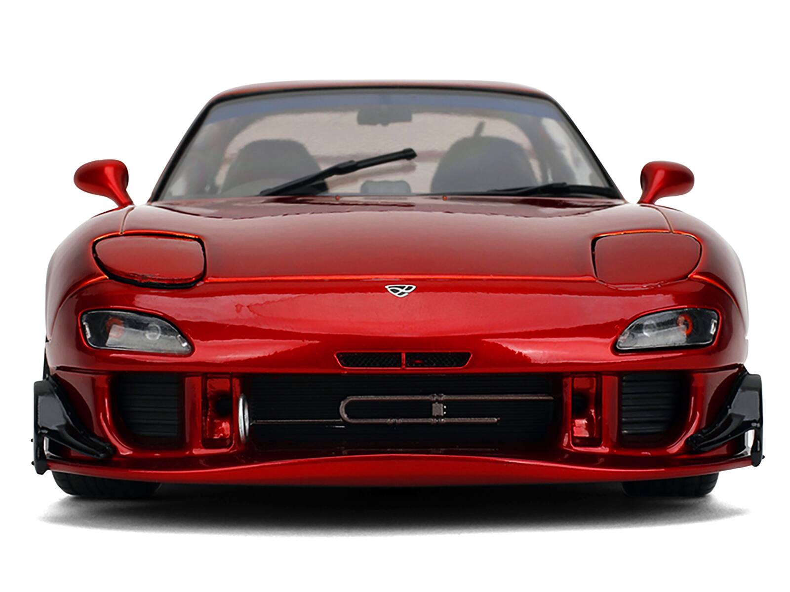 Alt View 5. Jada - Mazda RX7 Type RS (FD3S) RHD (Right Hand Drive) Orange Metallic "Pink Slips" Series 1/18 Diecast Model Car by Jada.