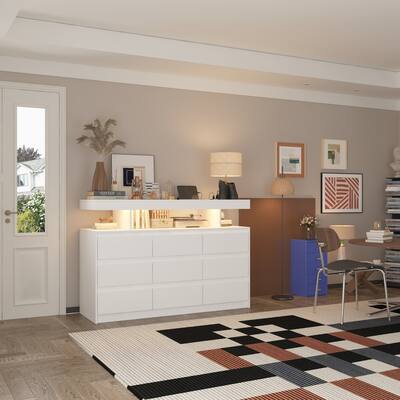modern built in dresser Built In Wall Dresser Design Ideas