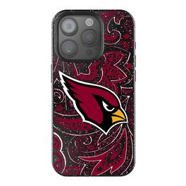 Keyscaper - NFL - Arizona Cardinals Paisley Bling iPhone Case - 14 - Black
