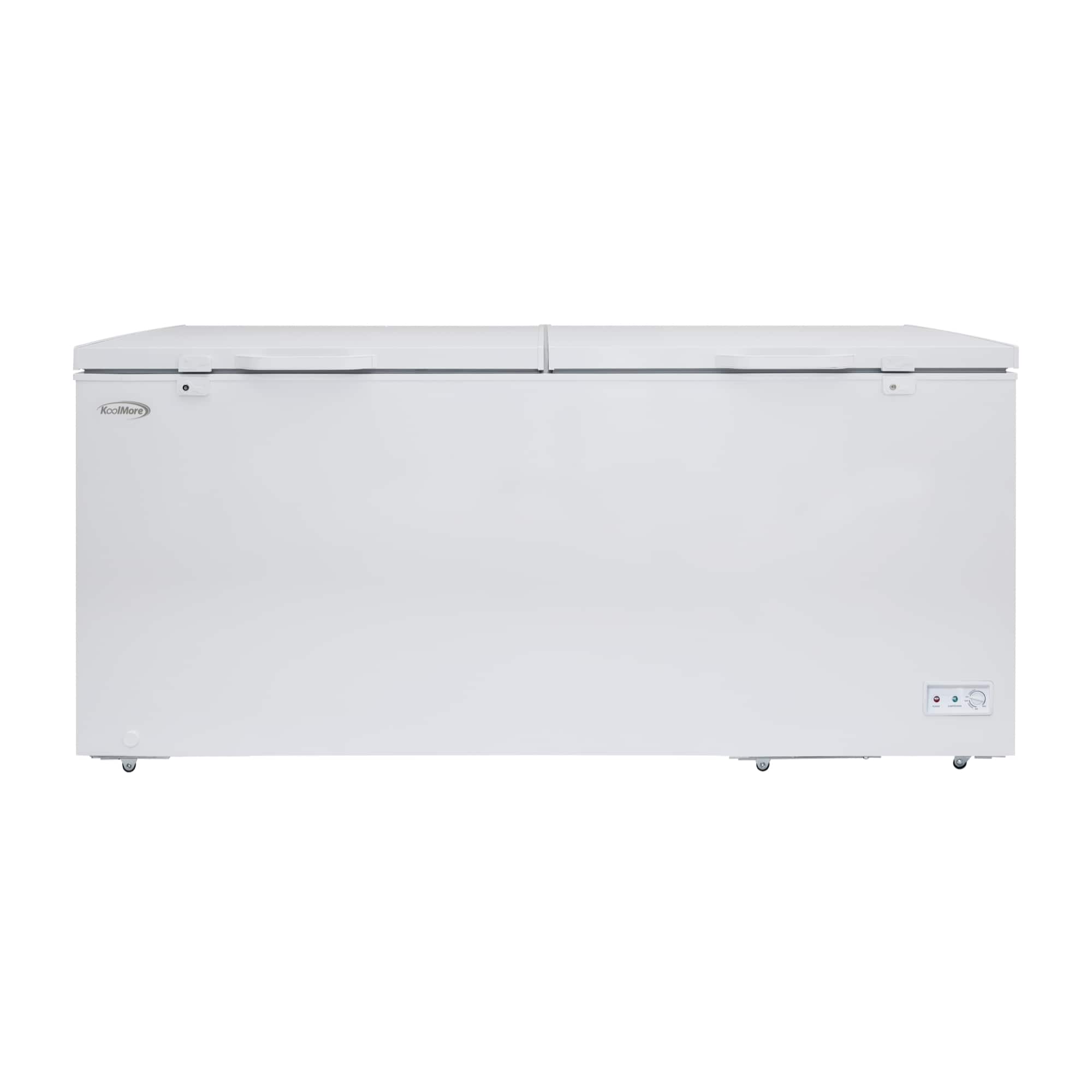 Koolmore - 79 in. Commercial Chest Freezer, 30 Cu. Ft., ETL Listed (KM-SCF-30C) - White