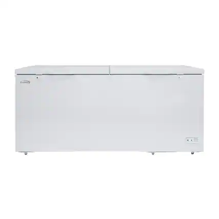 Front. Koolmore - 79 in. Commercial Chest Freezer, 30 Cu. Ft. in White, ETL Listed (KM-SCF-30C) - White.