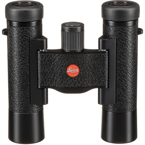 Alt View 1. Leica - Leica 10x25 Ultravid Blackline Binocular (Black with Black Leather) - Black.