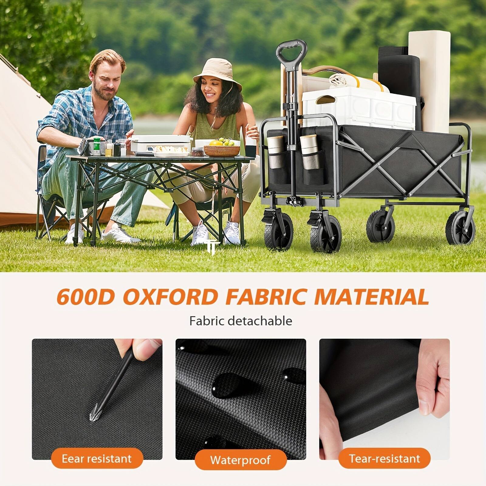 600D OXFORD FABRIC MATERIAL  
Fabric detachable  

Eear resistant  
Waterproof  
Tear-resistant