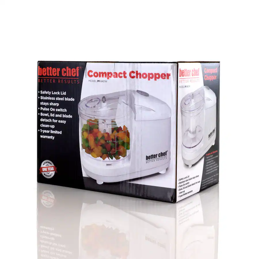 BETTER CHEF IM-503B Citrus Juicer - 25 Oz Large Capacity, Dual Cones, Dishwasher Safe