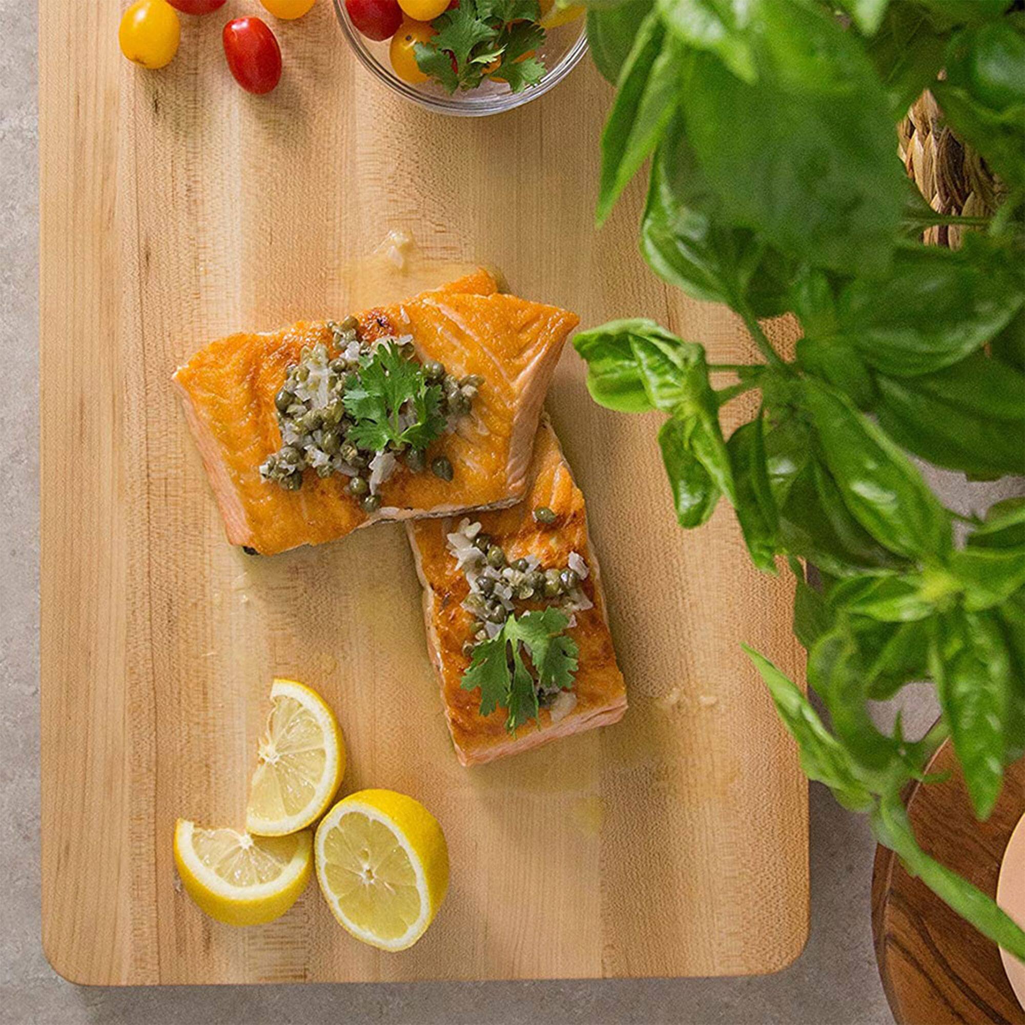 Alt View 8. John Boos - John Boos Chop N Slice Small Maple Wood Edge Grain Cutting Board, 16" x 10" x 1" - Maple Wood.