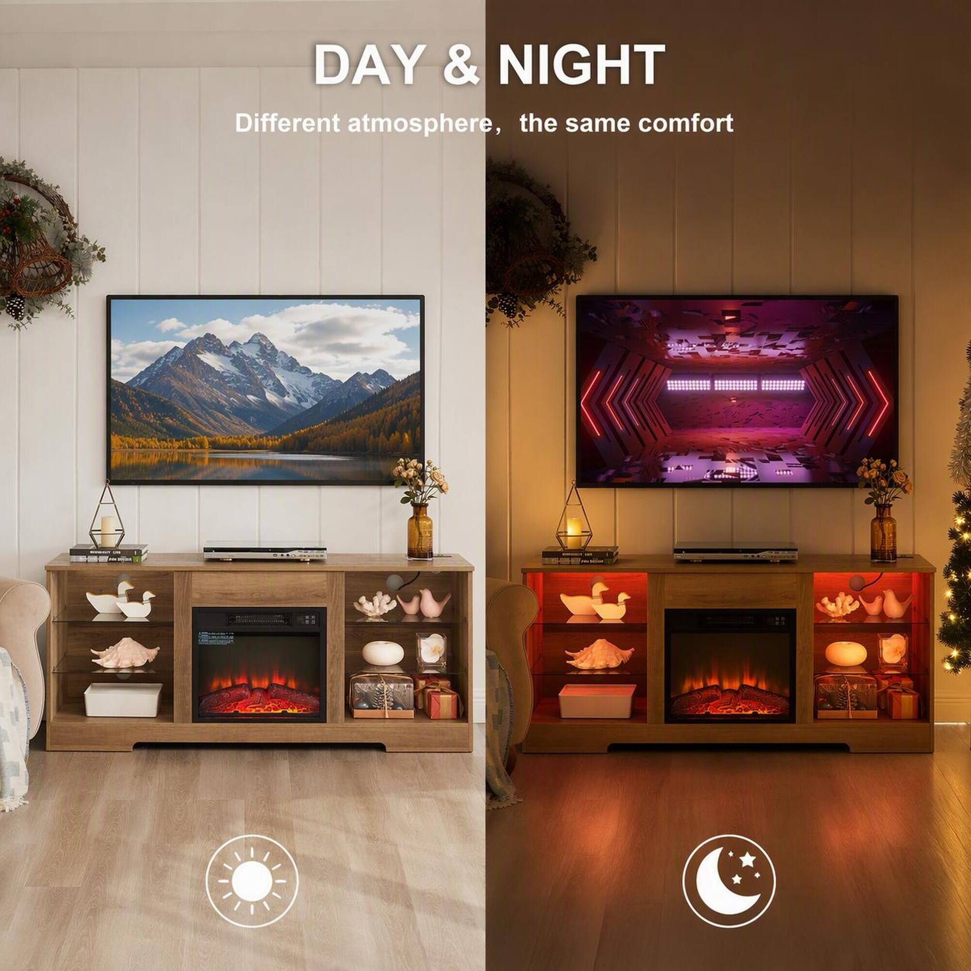 DAY & NIGHT  
Different atmosphere, the same comfort
