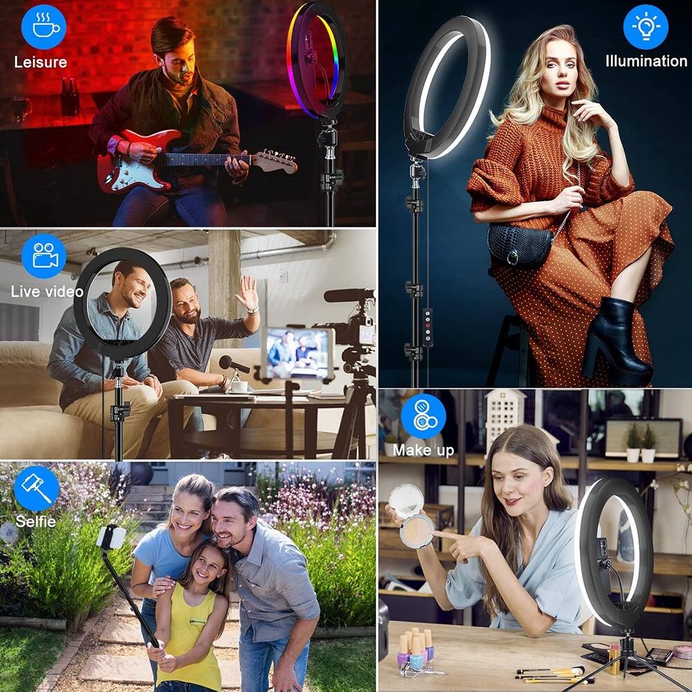 - Leisure
- Live video
- Selfie
- Make up
- Illumination