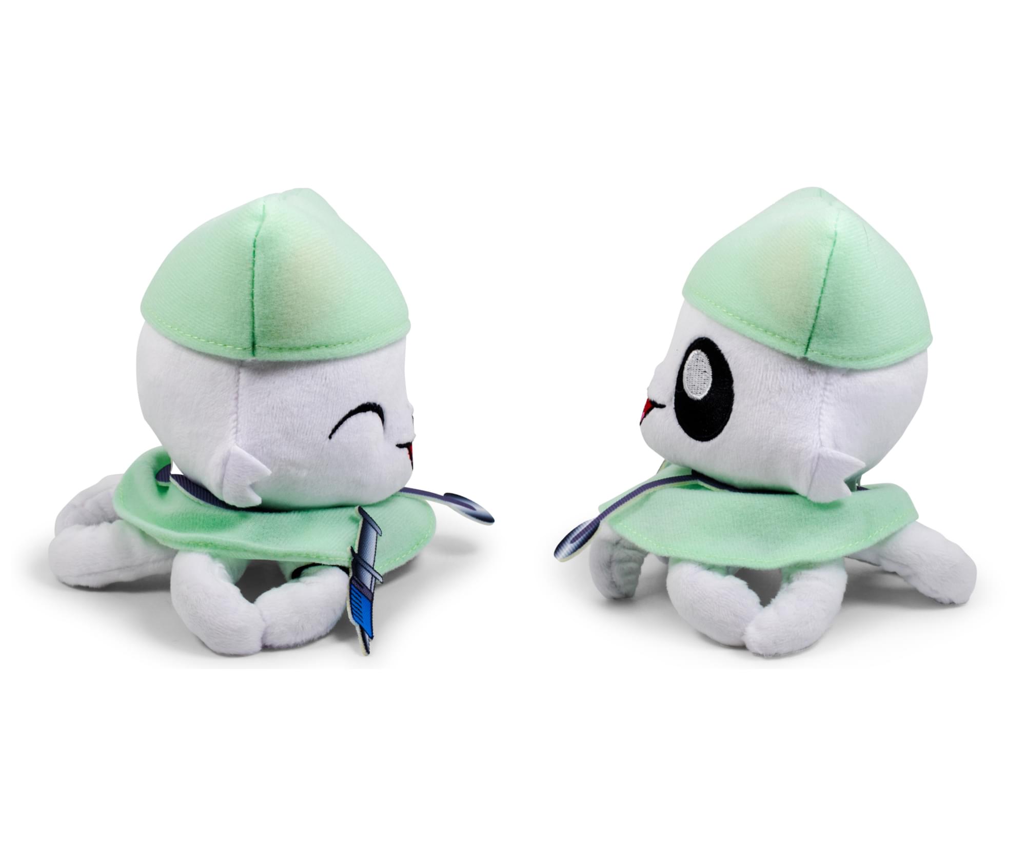 Alt View 1. Tentacle Kitty - Tentacle Kitty First Responders & Essentials Little Ones Plush | Nurse Kitty - Blue.