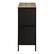 Left. OSP Home Furnishings - Ace 4 Cube Storage/Bookcase - River Oak.