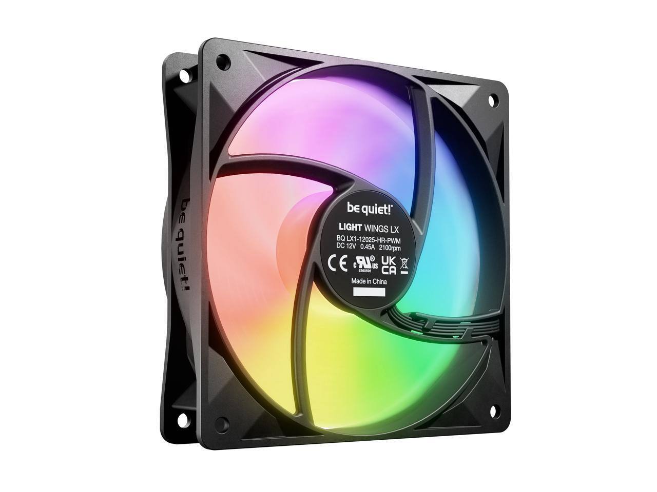 be quiet! LIGHT WINGS LX 120mm PWM high speed BL124 120mm ARGB LED