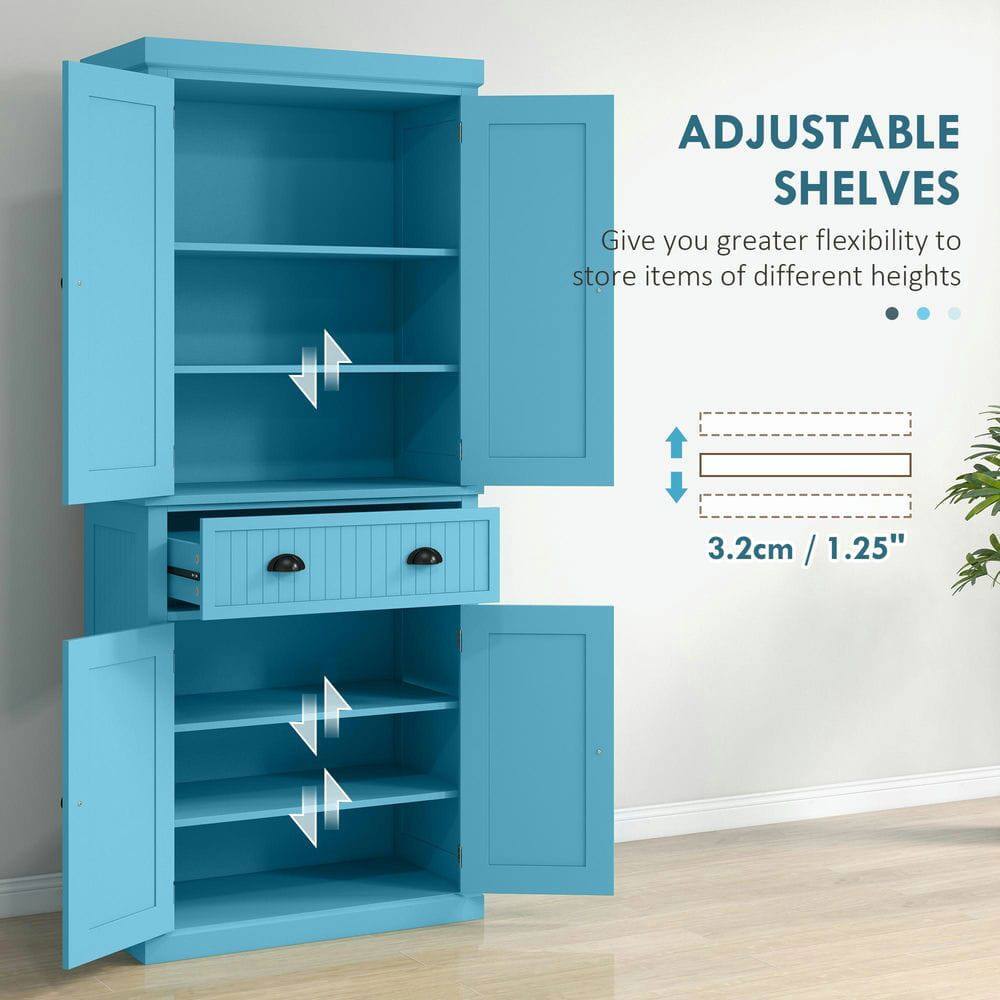 ADJUSTABLE SHELVES  
Give you greater flexibility to store items of different heights  

3.2cm / 1.25"