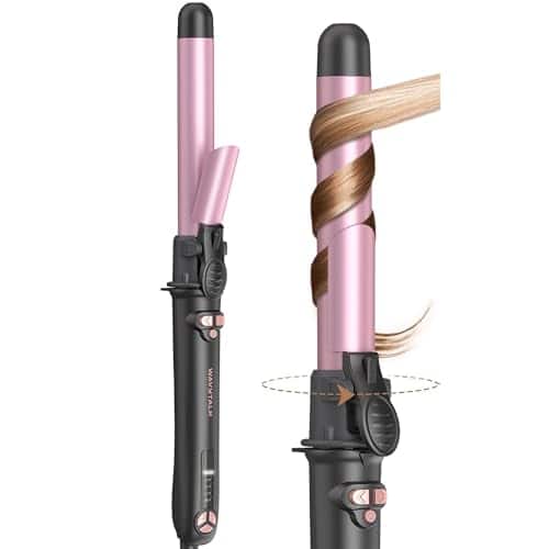 Vulpecula Spade - Wavytalk Rotating Curling Iron, Curl Cycle, 1 Inch Automatic Curling Wand for Long Hair, Get Effortless Curls with Self