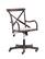 Alt View 13. Linon Home Décor - Hammond Rustic Bentwood Office Chair With Arms - Beige.