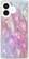 Front. FLAUNT - Square Case with MagSafe for Apple iPhone 17 - Pink Mother of Pearl.