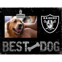 Fan Creations - Las Vegas Raiders 10.5" x 8" Best Dog Clip Photo Frame - Multicolor