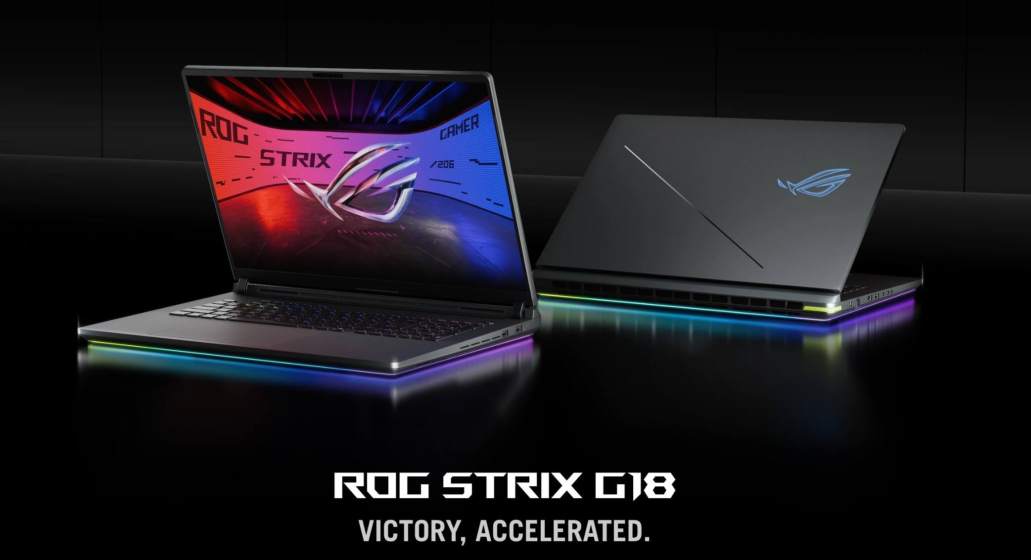 ROG STRIX G18  
VICTORY, ACCELERATED.