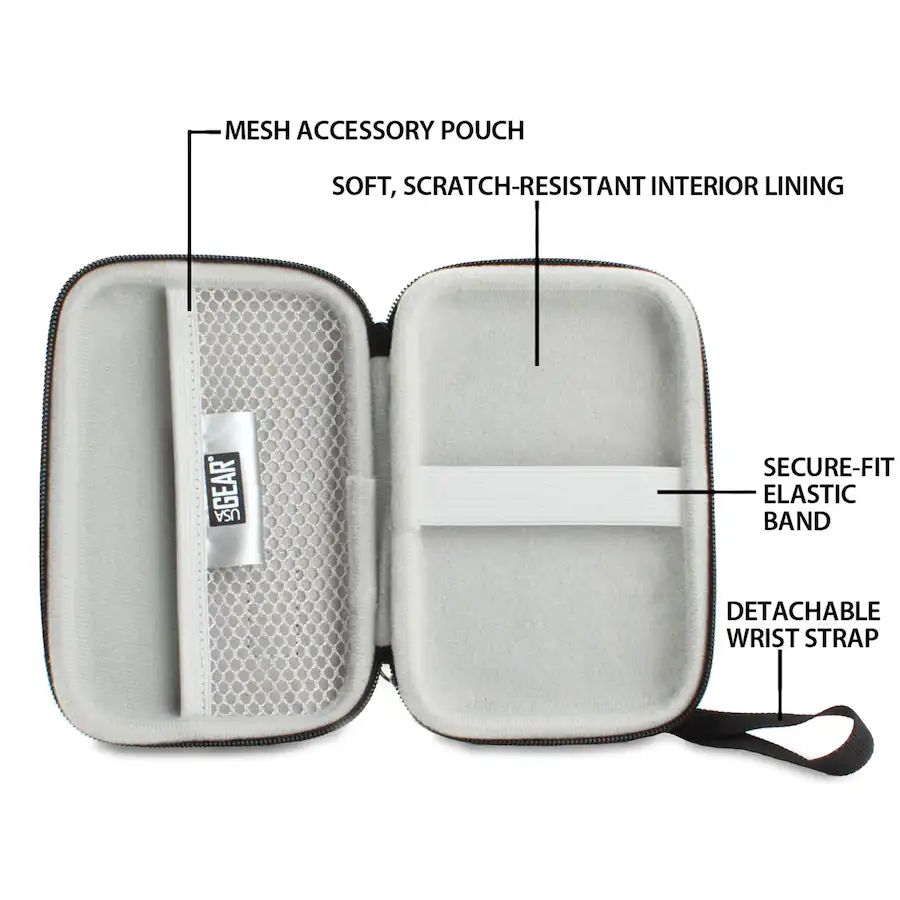 Ipod Loop USA Gear Protective Hard Shell Carrying Case Black - Best Buy