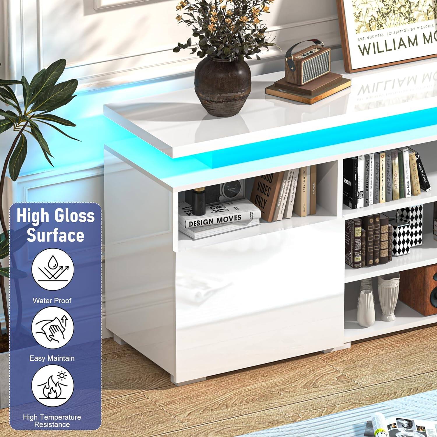 VICTORIA - ART NOUVEAU EXHIBITION BY WILLIAM M

High Gloss Surface
- Water Proof
- Easy Maintain
- High Temperature Resistance