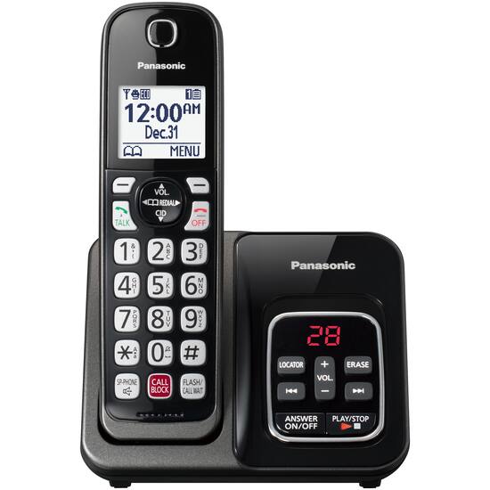 Panasonic KX-TGD830M DECT 6.0 Expandable Cordless Phone System
