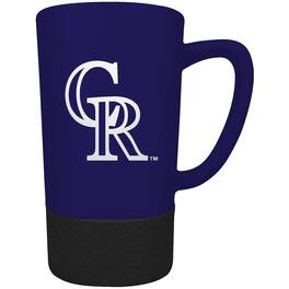 Great American Products - Colorado Rockies Team Logo 16oz. Laser Etched Jump Mug - Multicolor
