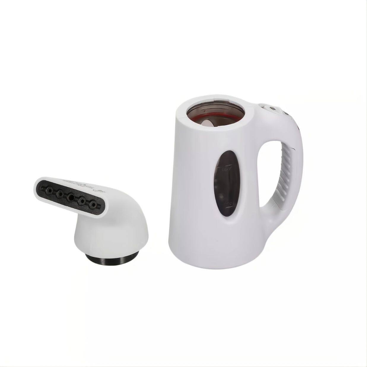 Left. Forest'nSky - 850W Portable Garment Steamer & Iron, Travel Hanging Ironing Machine, Handheld HDL-7010 - White.