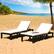 Alt View 1. Costway - 2PCS Patio Garden Rattan Lounge Chair Chaise Couch Cushioned Height Adjustable - White.