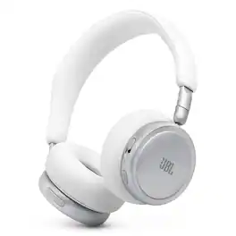 JBL - Live 680NC On Ear Noise Cancelling Wireless Headphones - White