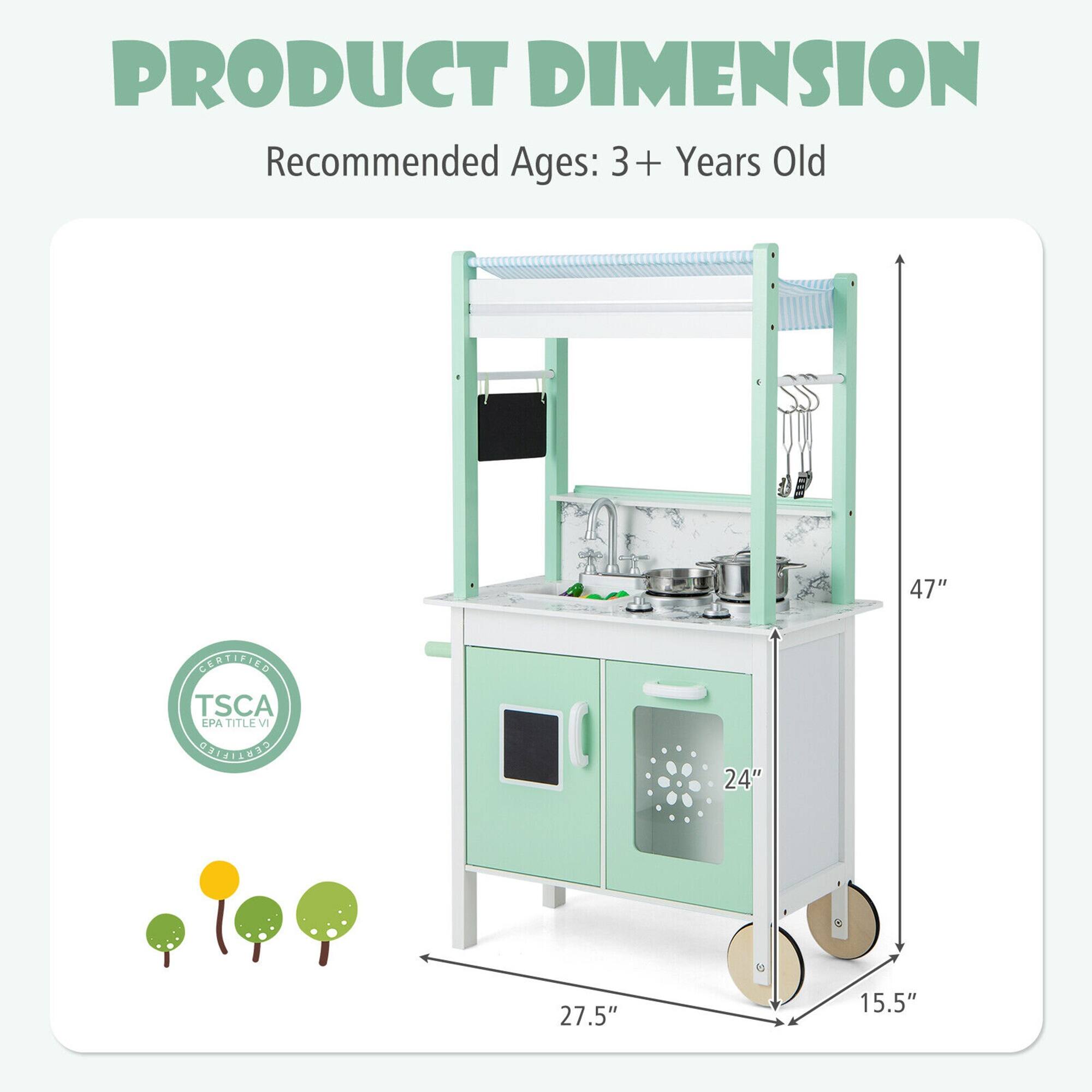 PRODUCT DIMENSION

Recommended Ages: 3+ Years Old

47"  
27.5"  
15.5"  
24"

TSCA EPA TITLE VI  
CERTIFIED