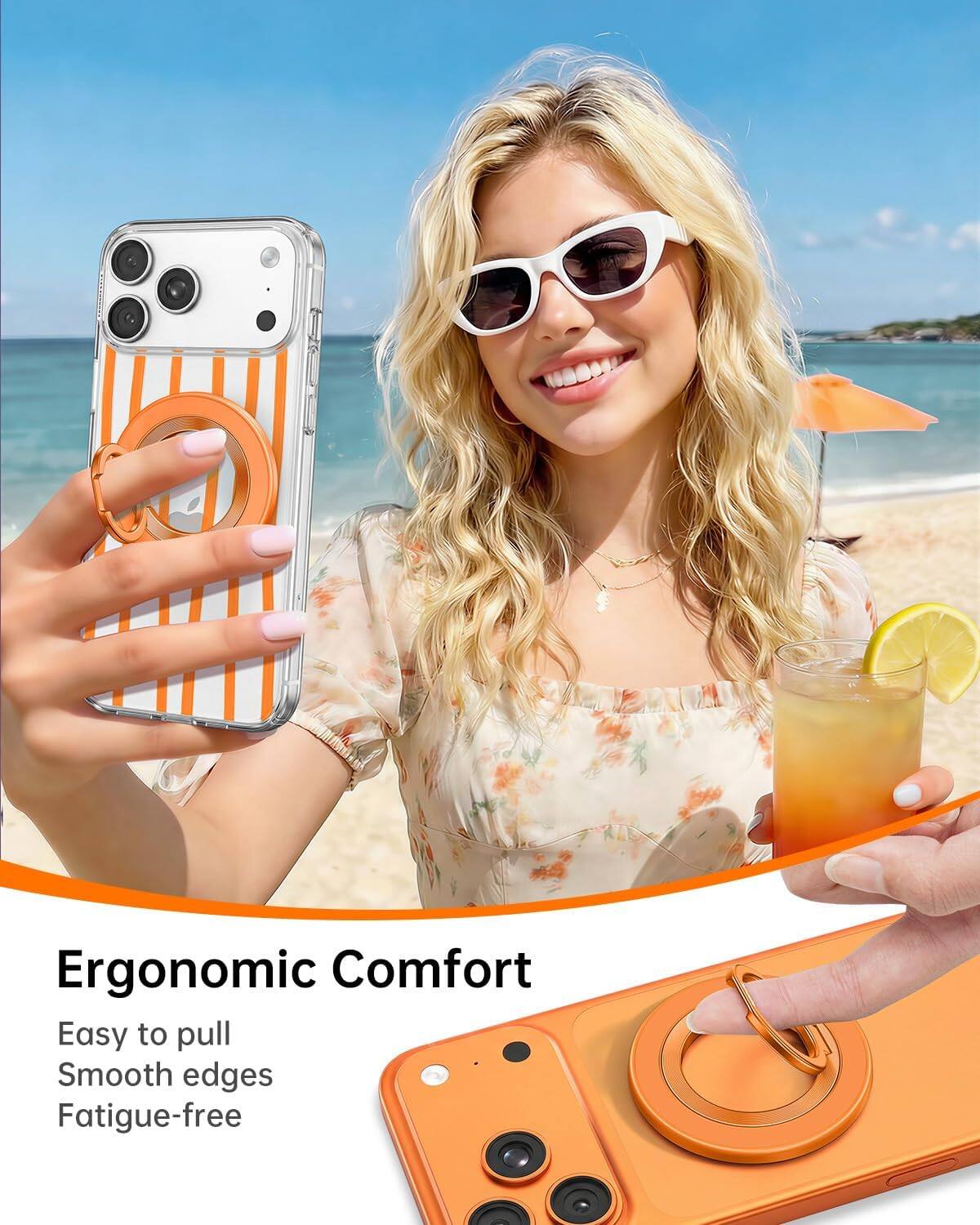 Ergonomic Comfort  
Easy to pull  
Smooth edges  
Fatigue-free