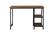 Angle. Linon Home Décor - Averill Two-Shelf Desk - Black & Ash.
