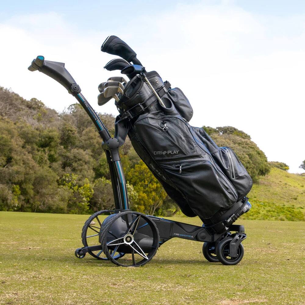 MGI Navigator Ai GPS+ Electric Golf Remote Control Push Cart Plays