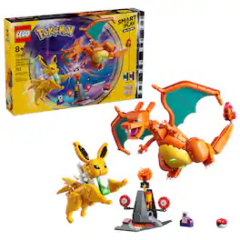 LEGO - Pokémon SMART Play: Charizard vs. Jolteon Ultimate Battle 72167