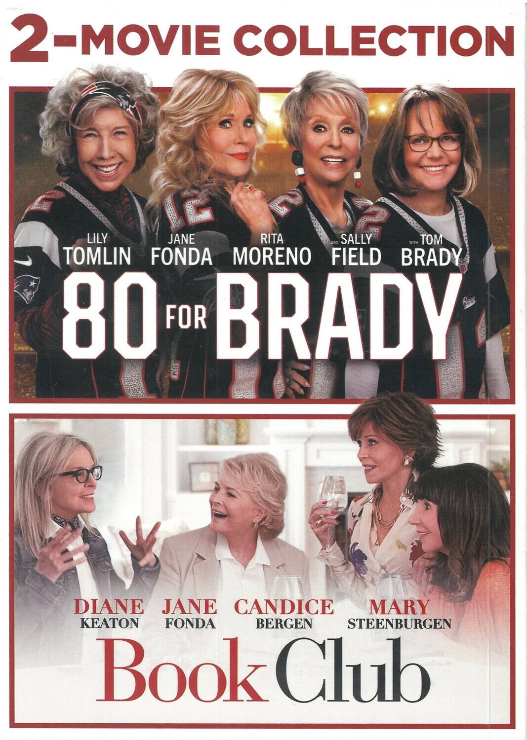 Front. 80 for Brady/Book Club 2 Movie Collection   - DVD.