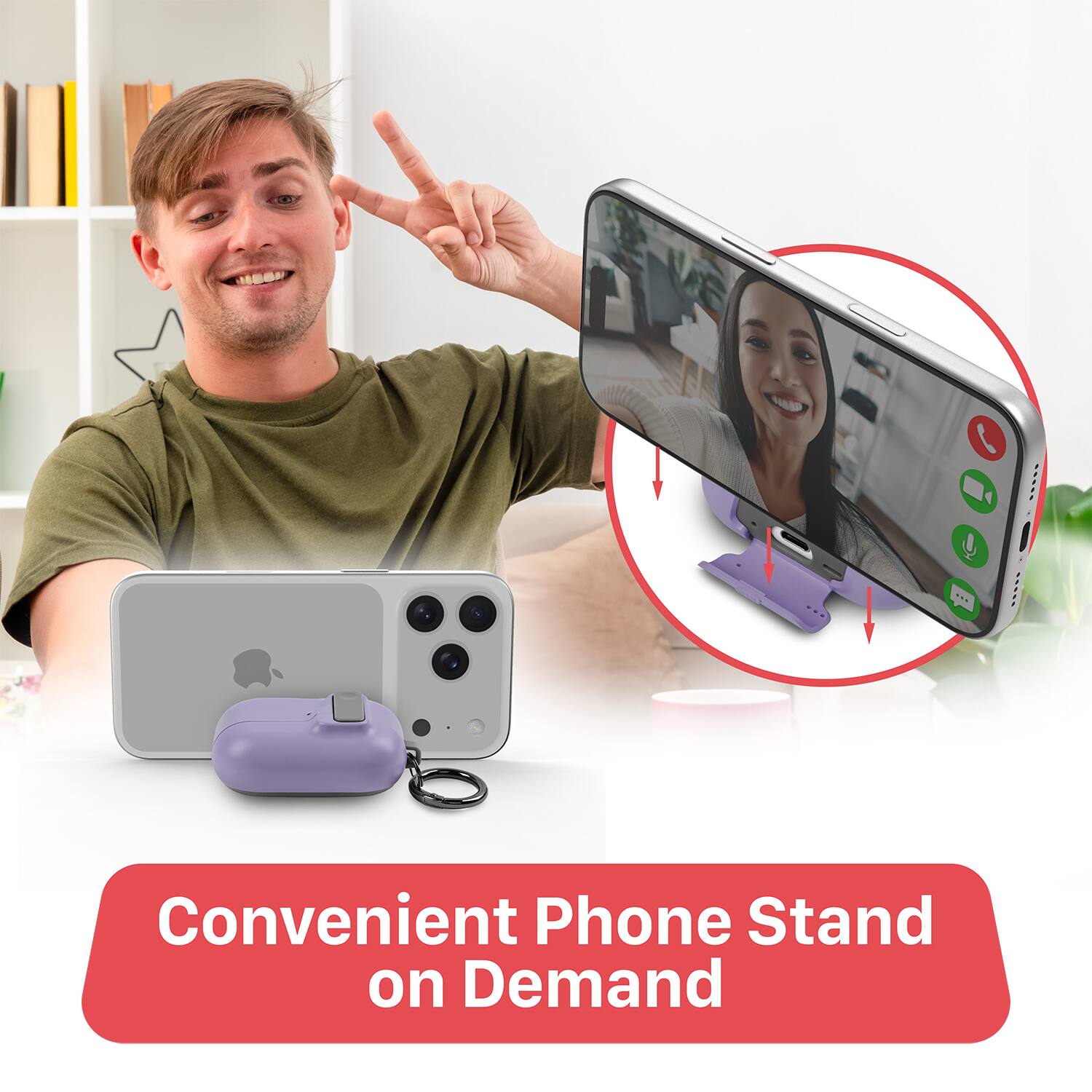 Convenient Phone Stand on Demand