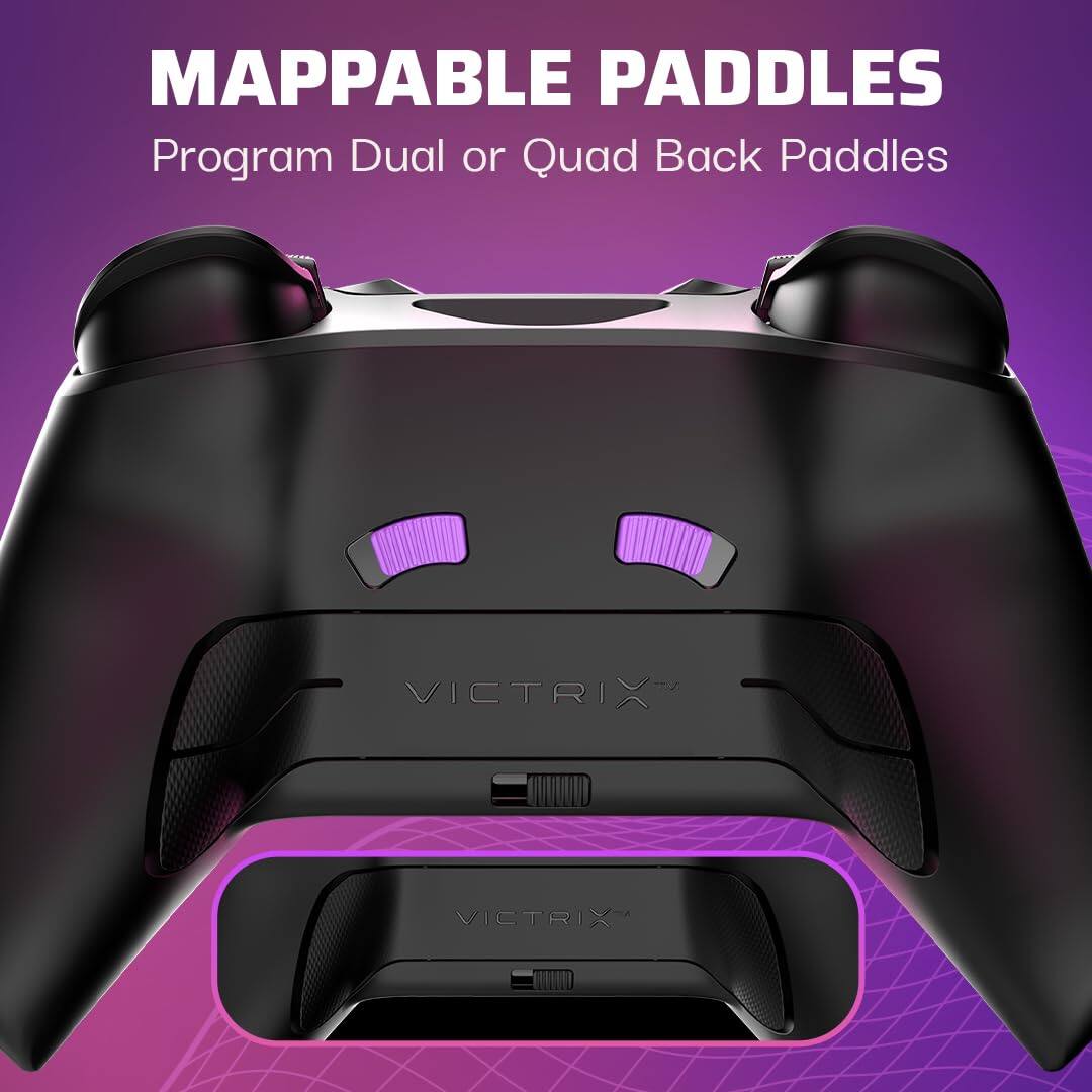 Mappable Paddles Program Dual or Quad Back Paddles VICTRIX