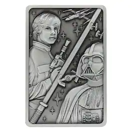 Star Wars - Episode V: The Empire Strikes Back Luke and Vader Replica Ingot - Silver