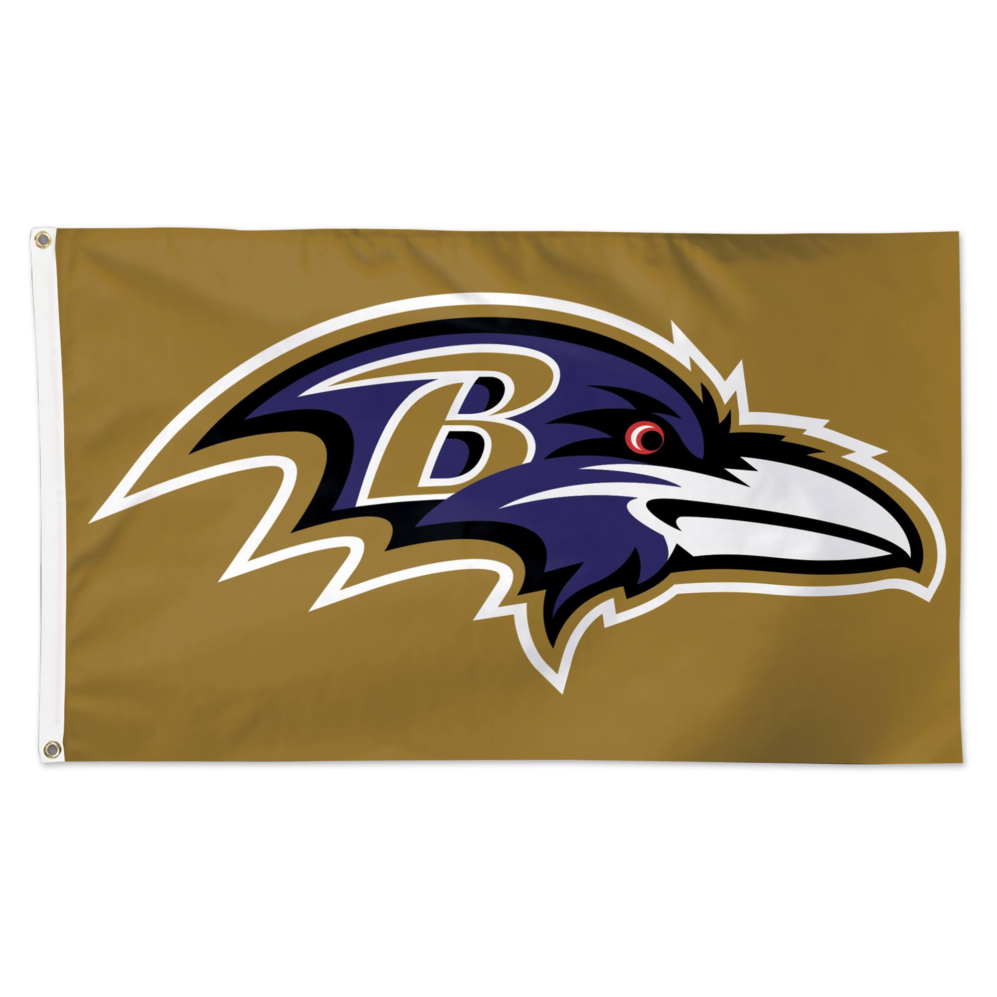 WinCraft - Baltimore Ravens 3' x 5' Alternate 1-Sided Deluxe Flag - Multicolor