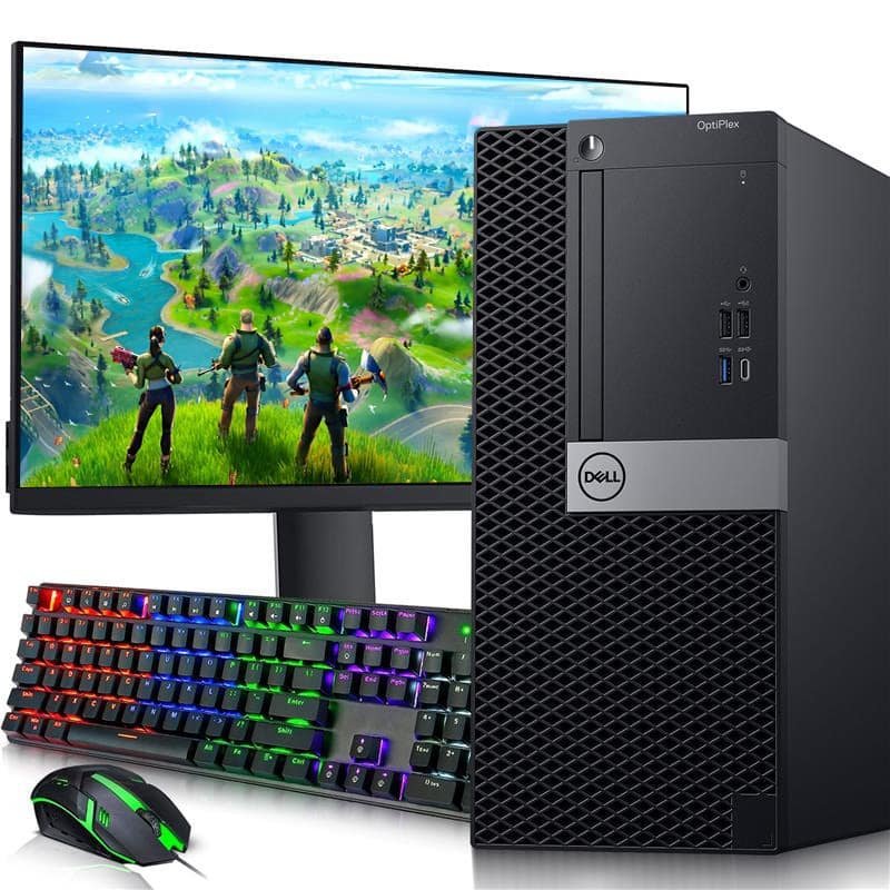Dell Refurbished Excellent OptiPlex Tower Gaming PC | Intel i5 9th