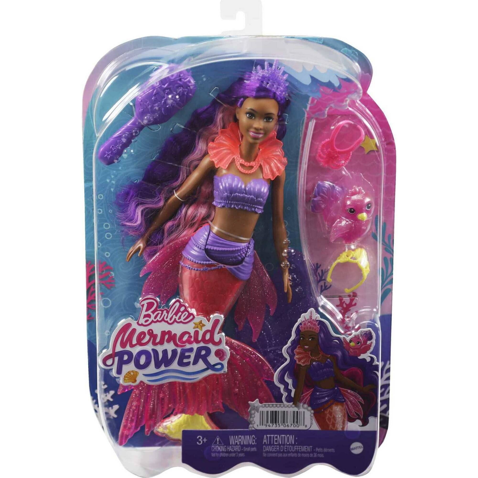 Barbie Mermaid Power!

WARNING: ATTENTION: CHOKING HAZARD - Small parts. Not for children under 3 years.

3+